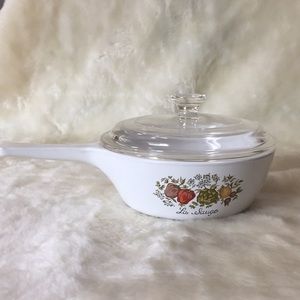 🔸Vtg. Corning Ware Spice of Life Saucepan 1 pint